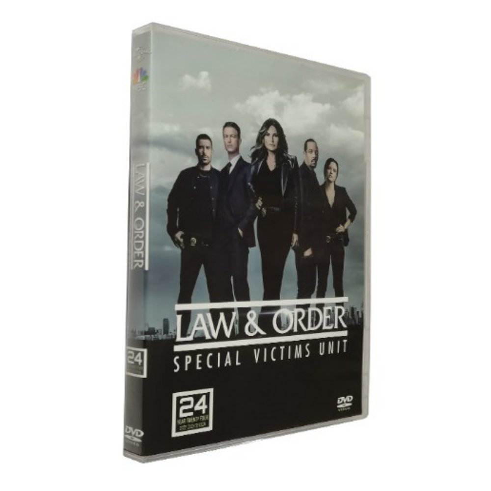 NEW Law & Order Special Victims Unit season24 4DVD Brand New Region 1 Free Ship